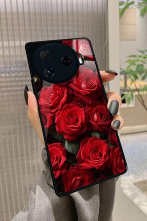 Tecno Camon 30 Pro Uyumlu Kahverengi Zebra Tasarımlı Parlak Silikon Kılıf
