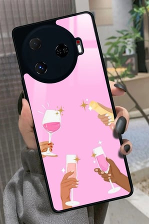 Tecno Camon 30 Pro Uyumlu Kahverengi Leopar Tasarımlı Parlak Silikon Kılıf