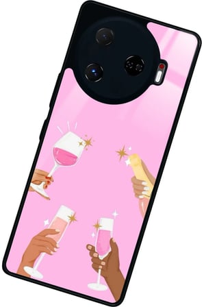 Tecno Camon 30 Pro Uyumlu Kahverengi Leopar Tasarımlı Parlak Silikon Kılıf