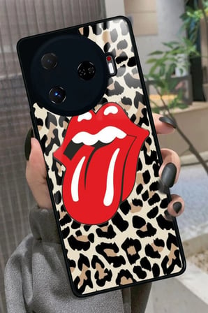 Tecno Camon 30 Pro Uyumlu İnci Küpeli Kız Tablo Tasarımlı Parlak Silikon Kılıf