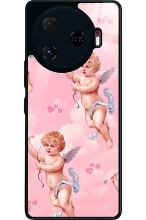 Tecno Camon 30 Pro Uyumlu O Harfi Yazılı Parlak Silikon Kılıf