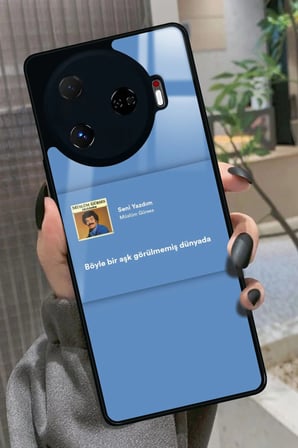 Tecno Camon 30 Pro Uyumlu Pembe Kurdele Tasarımlı Parlak Silikon Kılıf