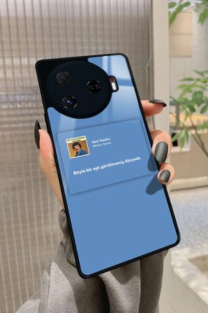 Tecno Camon 30 Pro Uyumlu Pembe Kurdele Tasarımlı Parlak Silikon Kılıf
