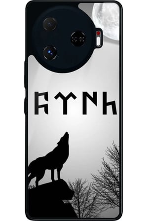 Tecno Camon 30 Pro Uyumlu Gri Kurdele Tasarımlı Parlak Silikon Kılıf