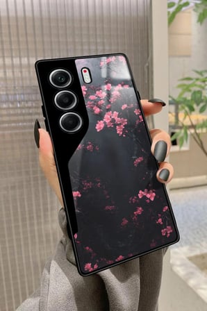 Tecno Camon 40 Uyumlu Yol Tasarımlı Parlak Silikon Kılıf