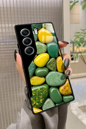Tecno Spark 20 - 20C Uyumlu Araba Logosu Tasarımlı Parlak Silikon Kılıf