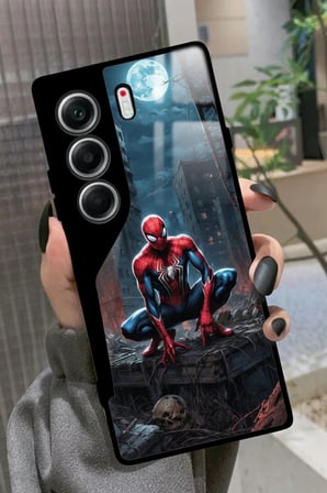 Tecno Camon 40 Uyumlu Powerpuff Girls Tasarımlı Parlak Silikon Kılıf