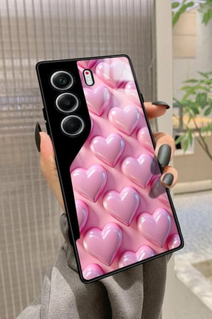 Tecno Camon 40 Uyumlu Sanat Tasarımlı Parlak Silikon Kılıf