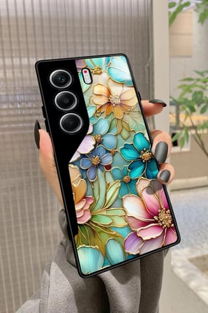 Tecno Camon 40 Uyumlu Kiraz Tasarımlı Parlak Silikon Kılıf