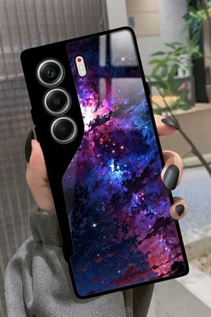 Tecno Camon 40 Uyumlu Tablo Tasarımlı Parlak Silikon Kılıf