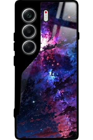 Tecno Camon 40 Uyumlu Tablo Tasarımlı Parlak Silikon Kılıf