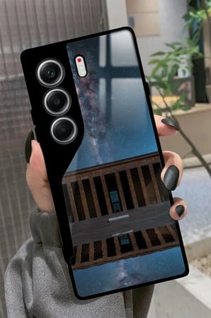 Tecno Camon 40 Uyumlu Aslan Tasarımlı Parlak Silikon Kılıf