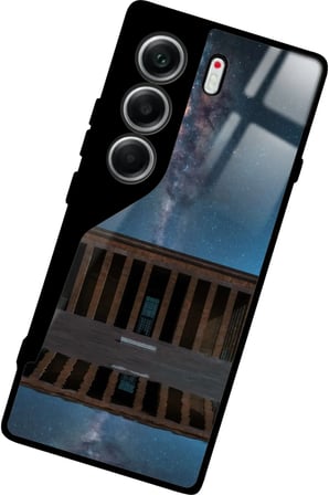 Tecno Camon 40 Uyumlu Aslan Tasarımlı Parlak Silikon Kılıf