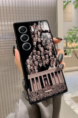 Tecno Camon 40 Uyumlu Aslan Tasarımlı Parlak Silikon Kılıf