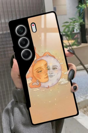 Tecno Camon 40 Uyumlu Kamuflaj Tasarımlı Parlak Silikon Kılıf