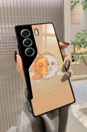 Tecno Camon 40 Uyumlu Kamuflaj Tasarımlı Parlak Silikon Kılıf