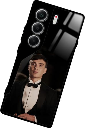 Tecno Camon 40 Uyumlu Van Gogh Yeşil Ağaç Tablo Tasarımlı Parlak Silikon Kılıf