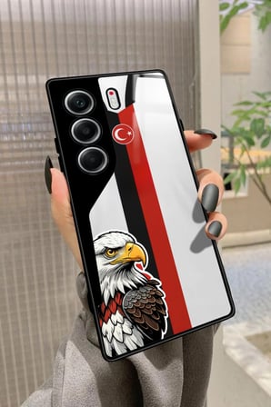 Tecno Camon 40 Uyumlu Leopar Tasarımlı Parlak Silikon Kılıf