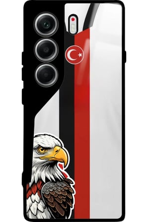 Tecno Camon 40 Uyumlu Leopar Tasarımlı Parlak Silikon Kılıf