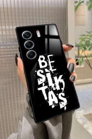 Tecno Camon 40 Uyumlu D Harfi Yazılı Parlak Silikon Kılıf