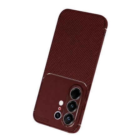 Tecno Camon 50 Pro 4G Uyumlu Kılıf Soft Karbon Görünüm Esnek Silikon Azn-Negro