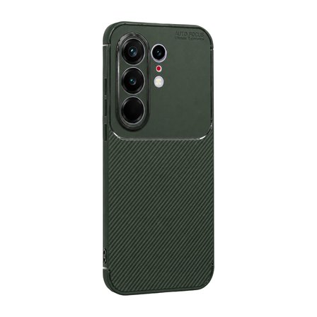 Tecno Camon 50 Pro 4G Uyumlu Kılıf Soft Karbon Görünüm Esnek Silikon Azn-Negro