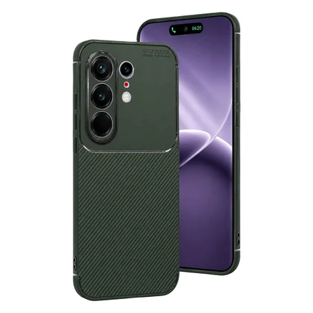 Tecno Camon 50 Pro 5G Uyumlu Kılıf Soft Karbon Görünüm Esnek Silikon Azn-Negro