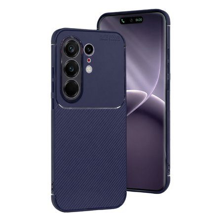 Tecno Camon 50 Pro 5G Uyumlu Kılıf Soft Karbon Görünüm Esnek Silikon Azn-Negro