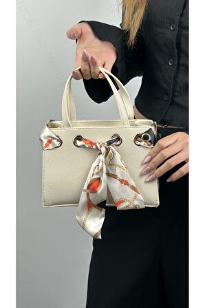 Fular Detaylı El ve Omuz Çantası 66