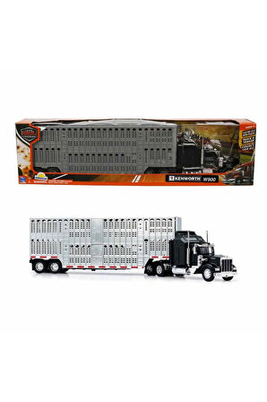 Erkek Çocuk Oyuncak 1:43 Long Haul Kenworth Taşıyıcı Tır Kız Çocuk Eğitici Oyuncaklar
