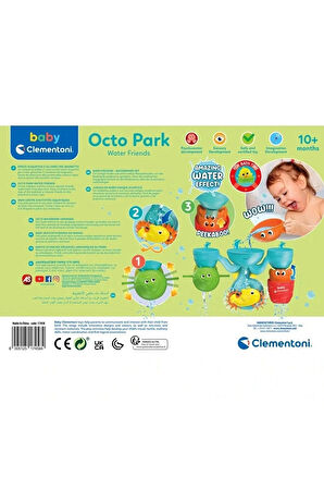 Erkek Çocuk Oyuncak 17658 Eğlenceli Arkadaşlar Su Parkı Banyo Oyuncağı, Baby, +6 ay Kız Çocuk E