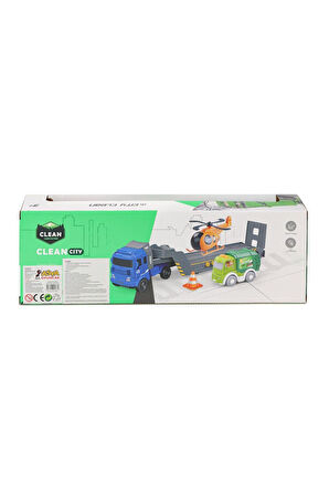 Erkek Çocuk Oyuncak A8341-2632-22629A-6 Sesli Taşıyıcı Tır Kız Çocuk Eğitici Oyuncaklar