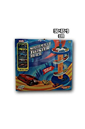 Erkek Çocuk Oyuncak RACER GARAJ - 5 METAL CARS Kız Çocuk Eğitici Oyuncaklar