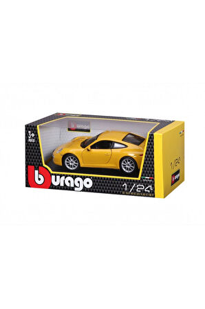 Erkek Çocuk Oyuncak 21065 Burago 1:24 Porsche 911 S Model Araba Kız Çocuk Eğitici Oyuncaklar