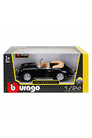Erkek Çocuk Oyuncak 1022078 1:24 Porsche 356B Cabriolet 1961 Araba Kız Çocuk Eğitici Oyuncaklar