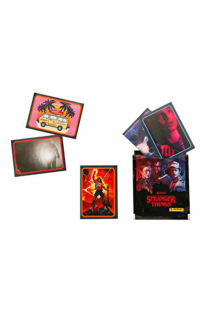 Erkek Çocuk Oyuncak Stranger Things 5’li Çıkartma Paketi - 32819PA Kız Çocuk Eğitici Oyuncaklar