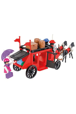 Erkek Çocuk Oyuncak 04 002 Mini Mekanik Seri 2 Posta Arabası -Oyuncak Kız Çocuk Eğitici Oyuncaklar