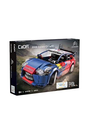 Erkek Çocuk Oyuncak C51078W Cada 2008 Citroen C4 WRC Blok Seti 329 Parça -Vagon life Kız Çocuk Eğiti