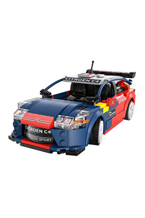 Erkek Çocuk Oyuncak C51078W Cada 2008 Citroen C4 WRC Blok Seti 329 Parça -Vagon life Kız Çocuk Eğiti