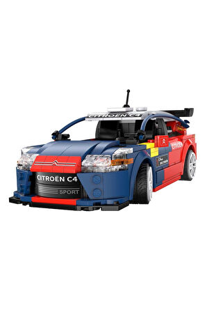 Erkek Çocuk Oyuncak C51078W Cada 2008 Citroen C4 WRC Blok Seti 329 Parça -Vagon life Kız Çocuk Eğiti