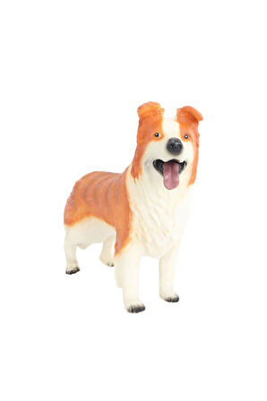 Erkek Çocuk Oyuncak Model Köpek Turuncu Beyaz Lessie Kız Çocuk Eğitici Oyuncaklar
