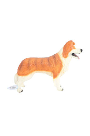 Erkek Çocuk Oyuncak Model Köpek Turuncu Beyaz Lessie Kız Çocuk Eğitici Oyuncaklar