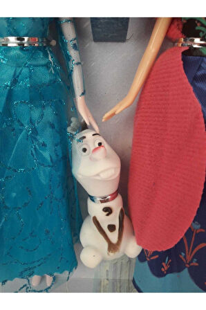 Çocuk Gelişim Oyuncaklar Dısney Frozen Karlar Ülkesi Elsaanna ve Olaf Oyuncak Bebek 23 vm Kız Erkek