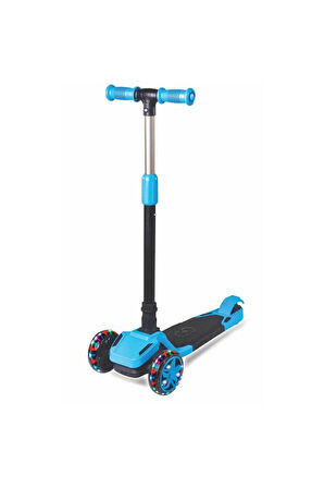 Erkek Çocuk Oyuncak Işıklı Katlanabilir Scooter Mavi Kız Çocuk Eğitici Oyuncaklar