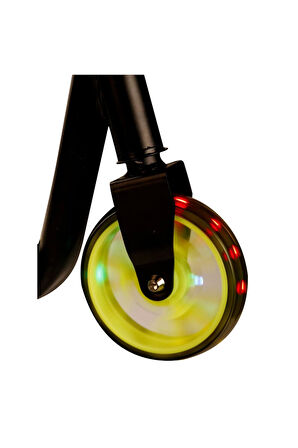 Erkek Çocuk Oyuncak Işıklı Scooter Yeşil Kız Çocuk Eğitici Oyuncaklar
