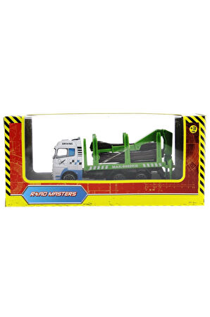 Erkek Çocuk Oyuncak Die Cast Mini Yeşil Kütük Kamyonu Kız Çocuk Eğitici Oyuncaklar