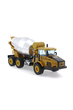 Erkek Çocuk Oyuncak Die Cast Mini İnşaat Aracı Mikser Kız Çocuk Eğitici Oyuncaklar