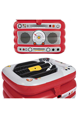 Erkek Çocuk Oyuncak Retromusic Portatif Şişme Buzdolabı 31 Litre Kız Çocuk Eğitici Oyuncaklar