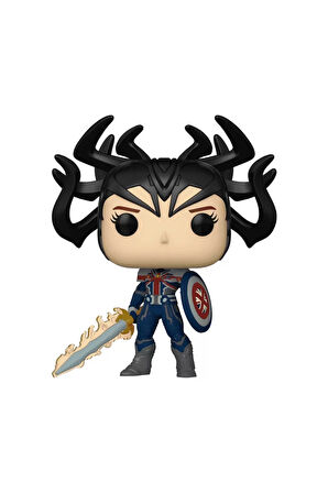 Erkek Çocuk Oyuncak Funko POP: What If S2 - Infinity Captain Carter Kız Çocuk Eğitici Oyuncaklar