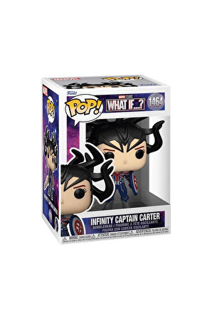 Erkek Çocuk Oyuncak Funko POP: What If S2 - Infinity Captain Carter Kız Çocuk Eğitici Oyuncaklar